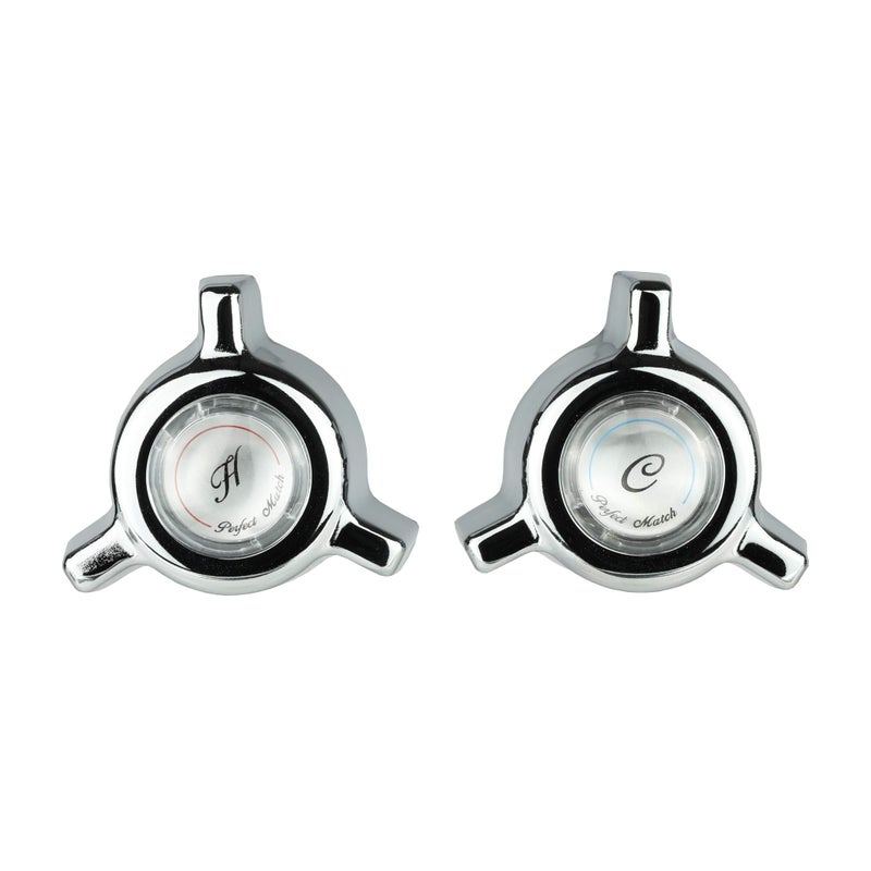 Danco 88089 Hot/Cold Handles for Crane Faucets, Chrome - Image 4